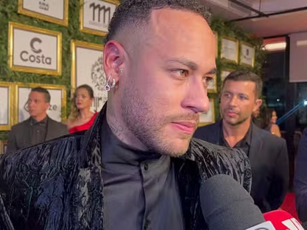 Neymar falou sobre Vini Jr. em entrevista. Foto: Reprodução