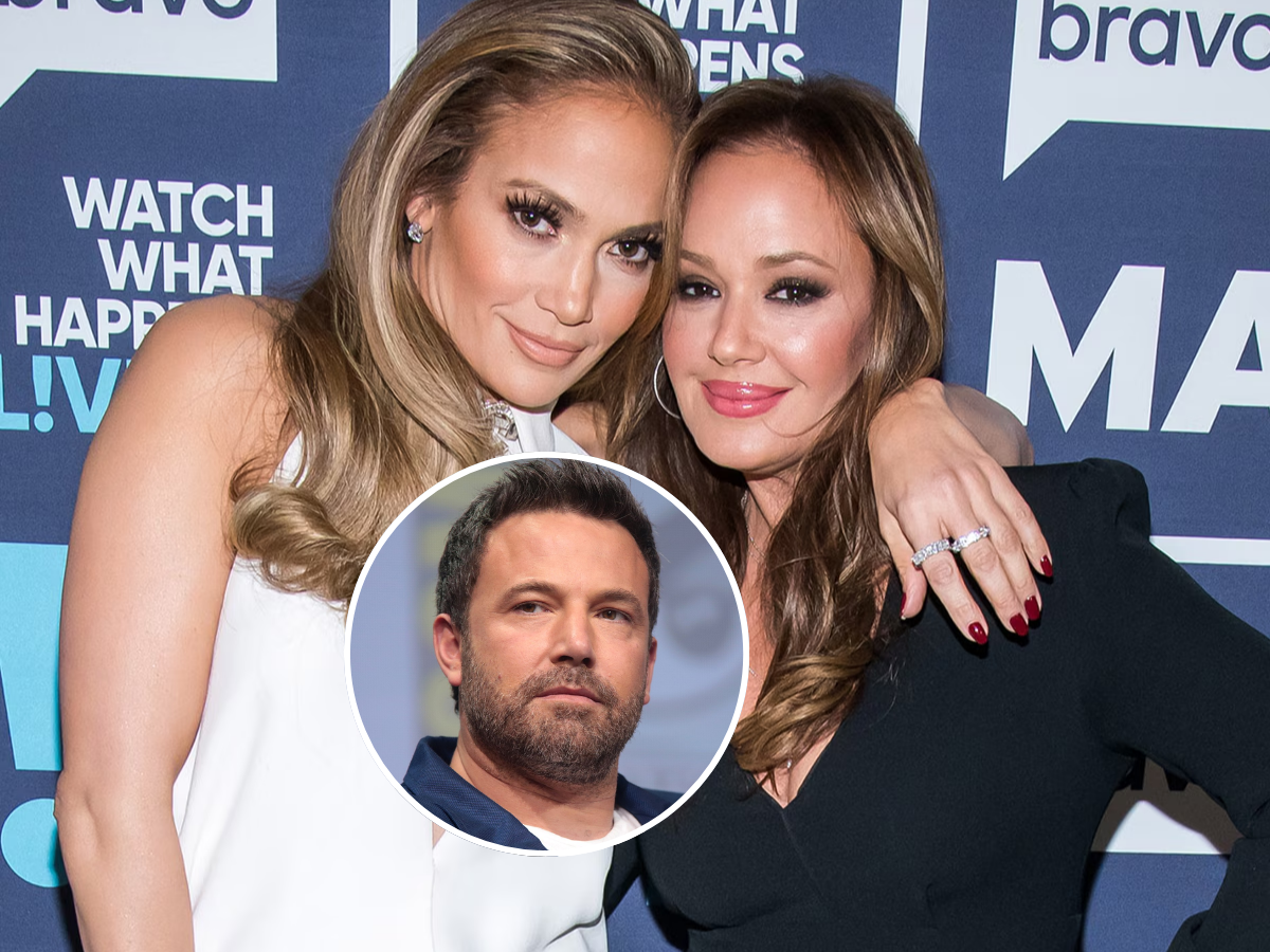 Jennifer Lopez, Leah Remini e Ben Affleck (Reprodução/Montagem)