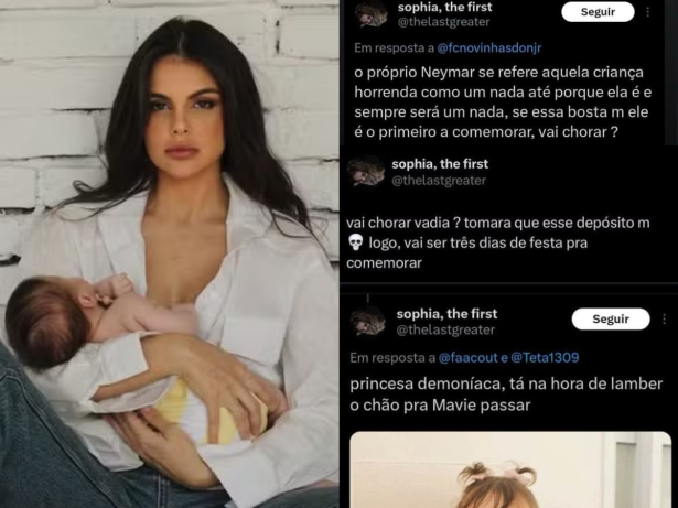 Kimberlly denuncia ataques à Helena, sua filha com Neymar, e aciona Justiça: “são cruéis”
