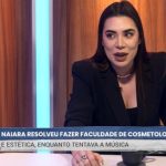 Naiara Azevedo relembra formação em estética antes de iniciar carreira musical