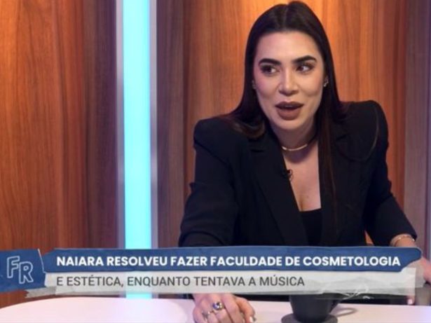 Naiara Azevedo relembra formação em estética antes de iniciar carreira musical
