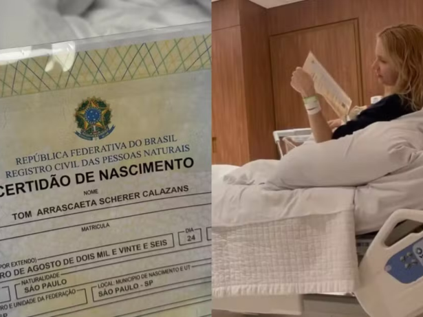  “Tom Arrascaeta”: Marido de Isa Scherer “registra” filho em homenagem a craque do Flamengo