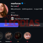 Neymar segue influenciadora apontada como affair de Vini Jr.