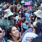 Ele é do povo! Wyclef Jean faz show na Rocinha após apresentação no Global Citizen Live