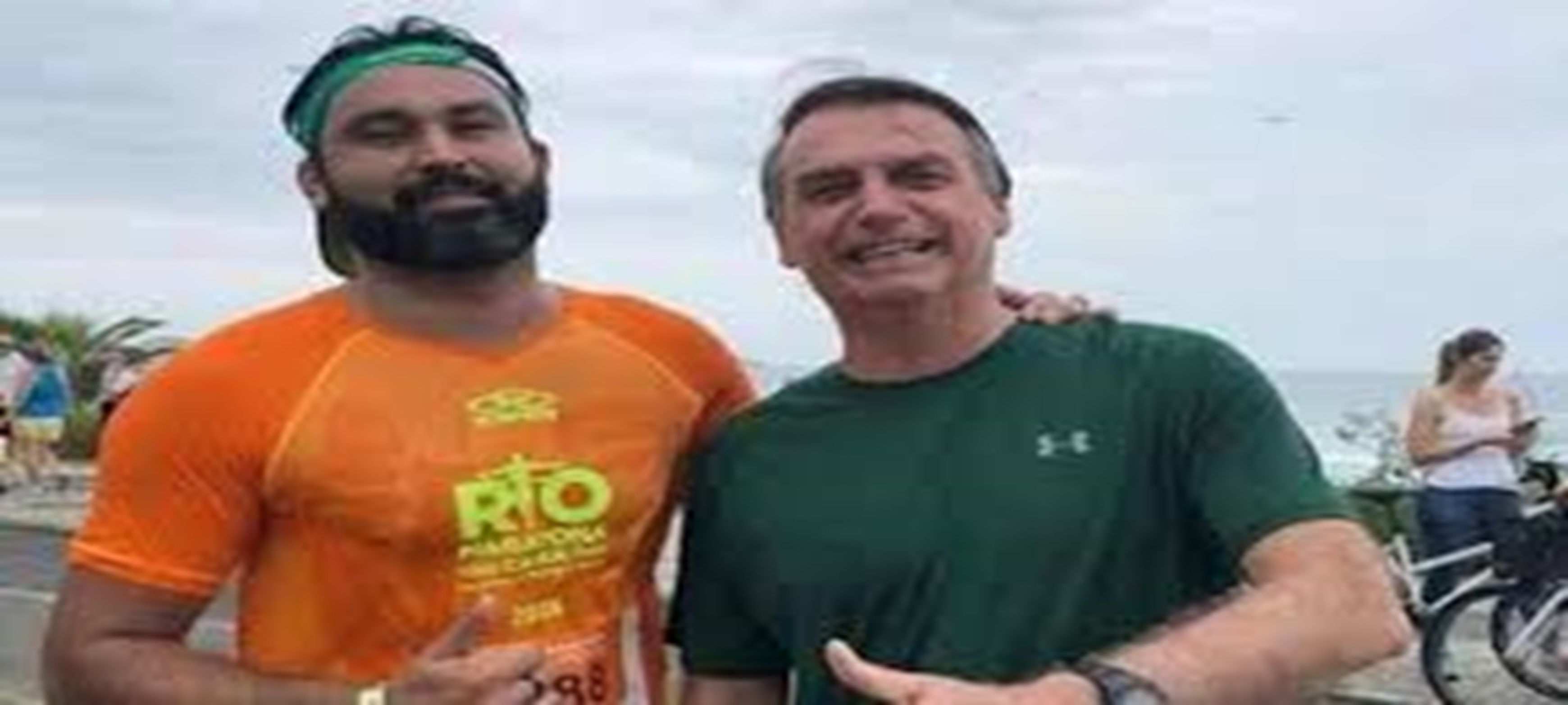 Léo Índio e Jair Bolsonaro - Internet Reprodução