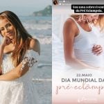 No dia mundial da pré-eclâmpsia, Lexa faz alerta sobre a condição: “Sou uma sobrevivente”