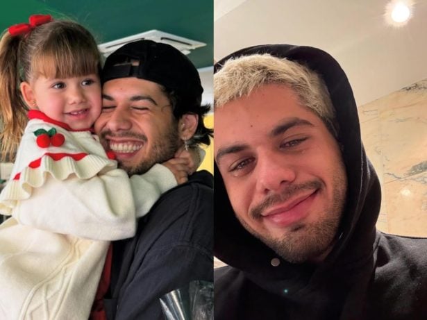 Em Portugal, Zé Felipe posta foto emocionado e celebra aniversário de Maria Alice