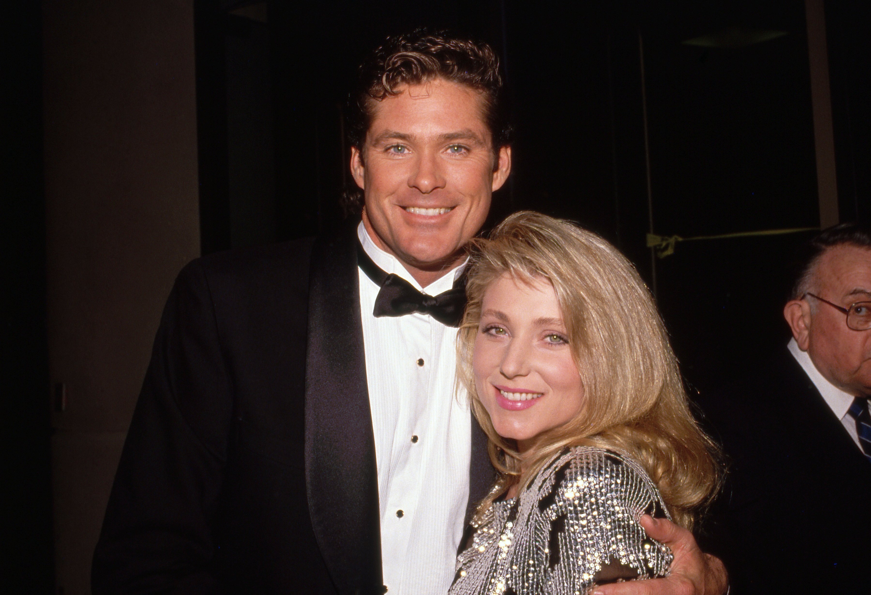 David Hasselhoff and Pamela Bach 1989 Credit: Ralph Dominguez/MediaPunch /IPX