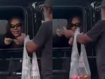Ação solidária de Ludmilla comove idoso que trabalha como ambulante: “Milagre”