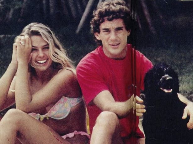 65 anos de Senna: Adriane Galisteu posta foto rara e homenageia o piloto