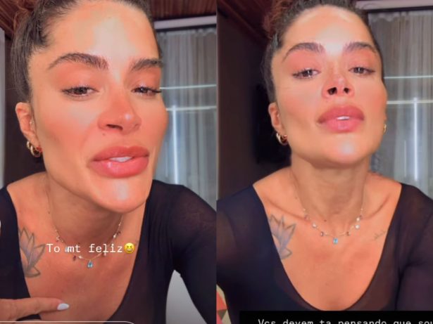 Aline Campos surge aos prantos ao retomar atividade da infância: “Chorando de emoção”