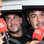 Álvaro celebra convite para festa de Luciano Huck e se impressiona com mansão