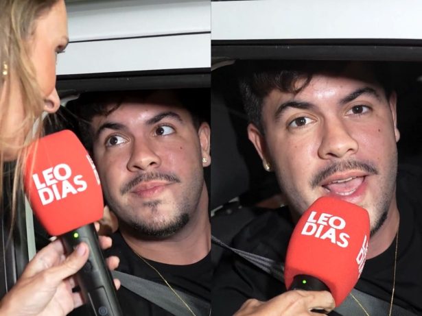 Álvaro celebra convite para festa de Luciano Huck e se impressiona com mansão