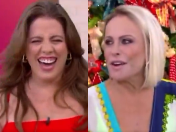 Ana Maria implica ao vivo com Tati Machado: “Fala direito”