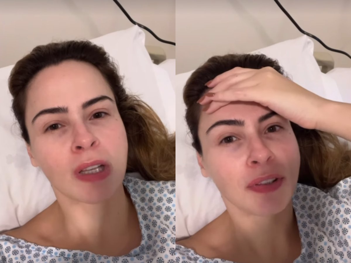 Ana Paula Renault é internada às pressas e precisará passar por cirurgia de emergência
