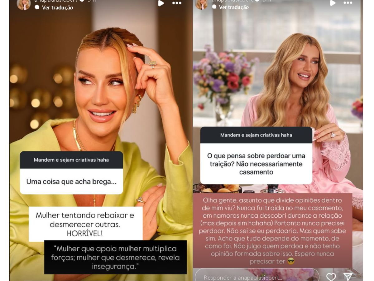 Reprodução: Instagram @anapaulasiebert