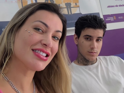 Andressa Urach fala sobre HIV após surgir em posto de saúde com o filho