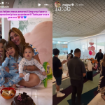 Após anúncio de divórcio, Virginia celebra aniversário da filha com visita de padre