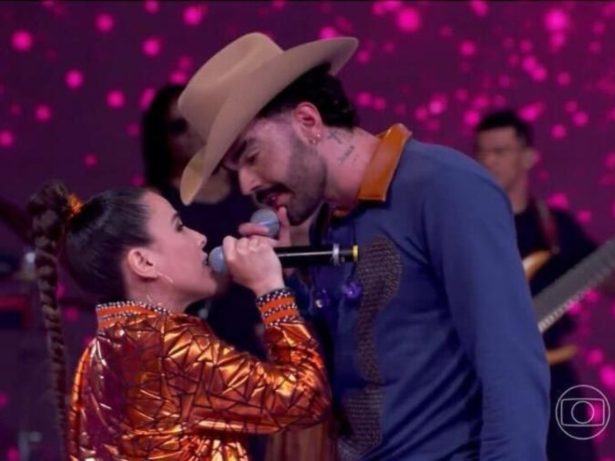 Em meio à polêmica com Dado, Luan Pereira e Wanessa trocam interações no “Domingão”