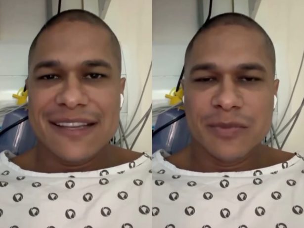 Após infarto, namorado de Jojo Todynho se pronuncia do hospital: “Realmente fiz uso de hormônio”