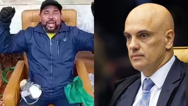 Bolsonarista que sentou na cadeira de Moraes é condenado a 17 anos de prisão