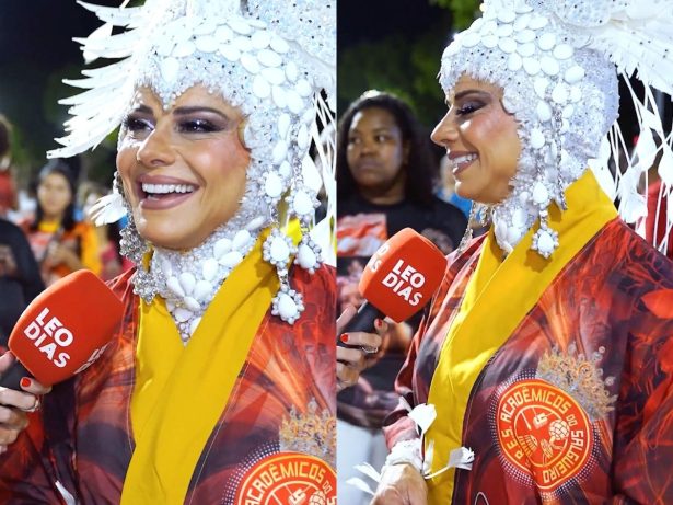 Viviane Araújo testa surpresa no Carnaval e avalia desfilar em cima de guindaste na Sapucaí