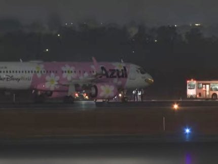 PF descarta bomba em avião da Azul após pouso de emergência em Brasília