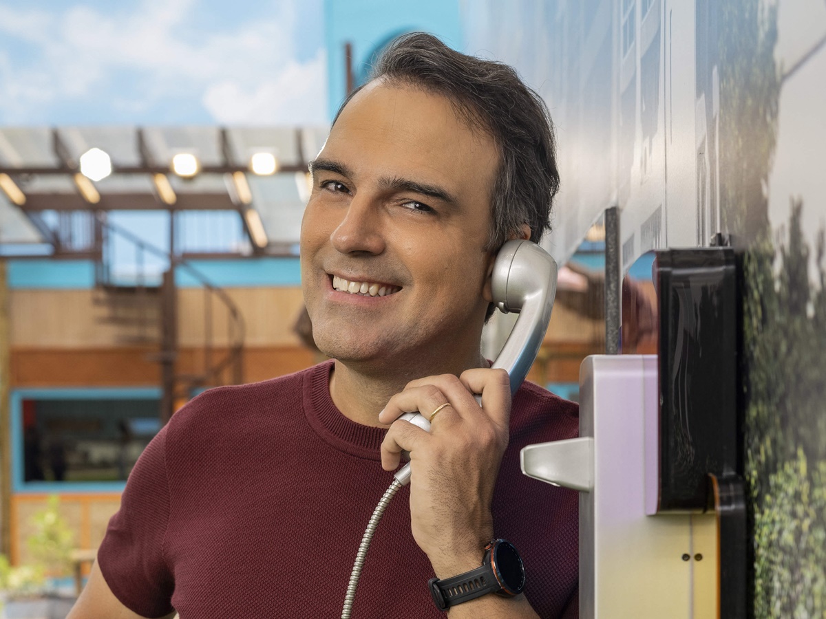 Tadeu Schmidt, titular do “BBB”/ Divulgação Globo