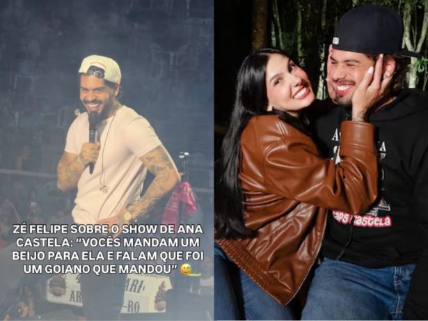Zé Felipe surpreende ao mandar recado para Ana Castela em show