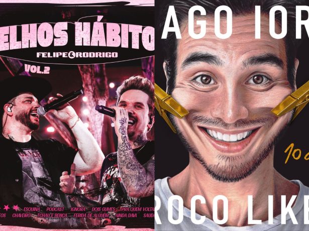 Lançamentos da Semana: o “podcast” de Felipe e Rodrigo e time de peso de Tiago Iorc