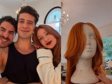 João Guilherme e Marina Ruy Barbosa mostram bastidores de novo filme juntos