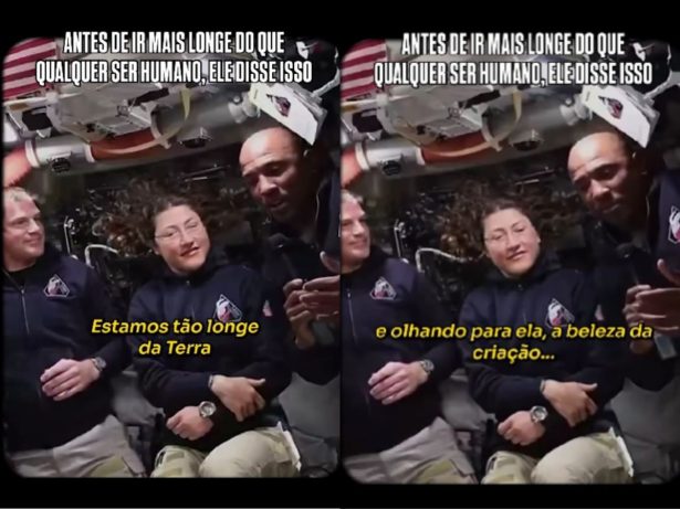 Piloto de missão da NASA emociona com mensagem sobre a humanidade: “Vocês são especiais”