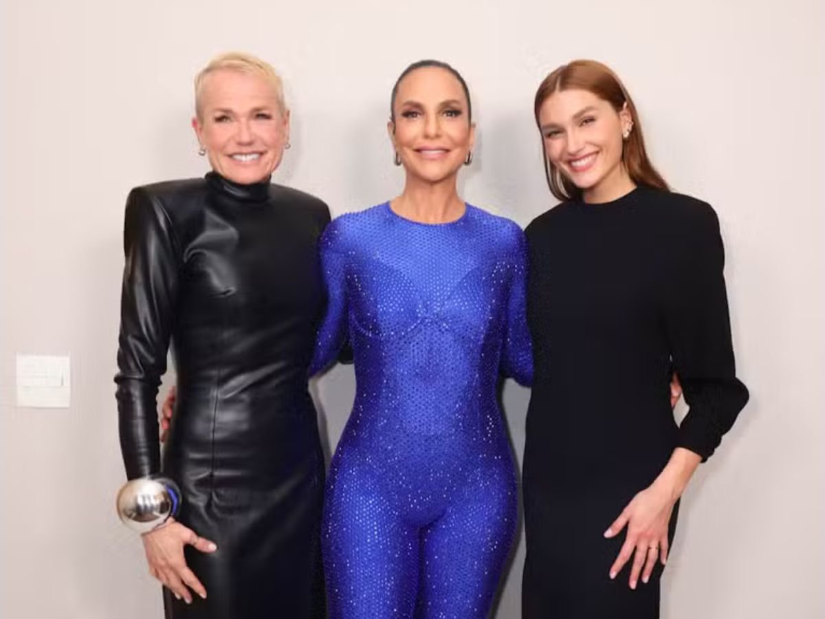 Xuxa, Ivete e Sasha no evento em homenagem a Ayrton Senna / Foto: Brazil News
