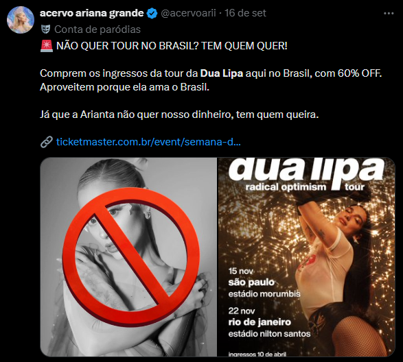 Reprodução / X Reprodução / X
