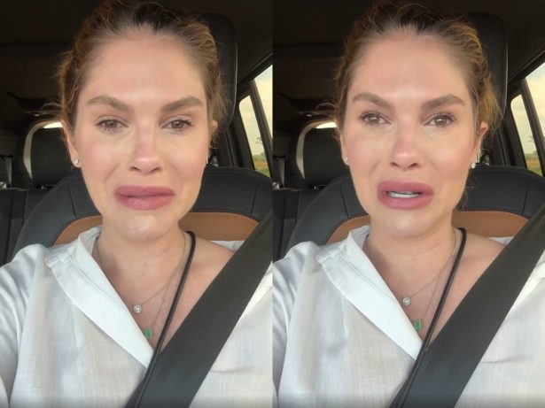 Bárbara Evans desabafa aos prantos após ter perfil deletado das redes sociais