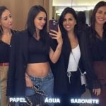 Nada de Neymar! Bruna Biancardi ganha vale night e passa a noite com as amigas