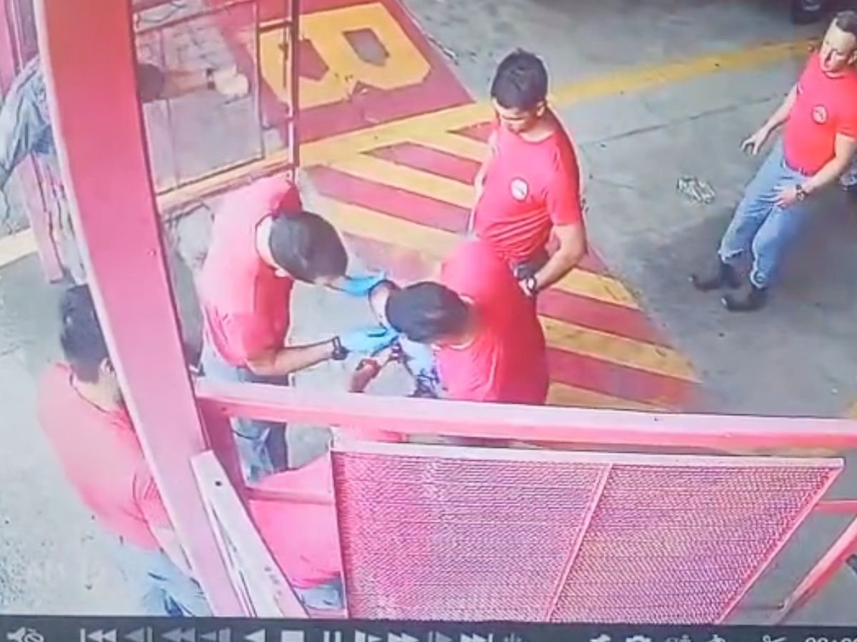 Reprodução / Corpo de Bombeiros