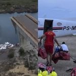 Possível contaminação em rio após queda de ponte preocupa; Bombeiros seguem buscas