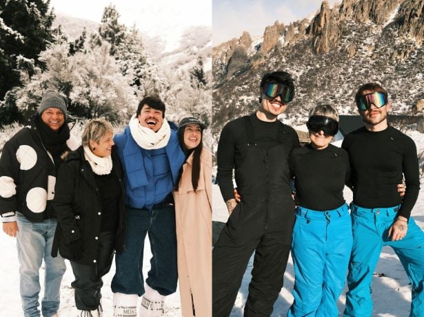 Bomtalvão realiza sonho da família de conhecer a neve: “Memórias que vão ficar para sempre”