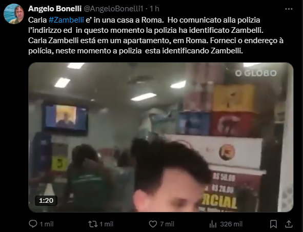 Deputado que denunciou Zambelli é líder da esquerda na Itália. Conheça