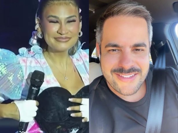 Simone Mendes ganha lingerie em show e faz promessa ousada a Kaká Diniz