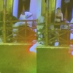 Bebida e tapa na cara: veja o momento da agressão no Rancho do Maia