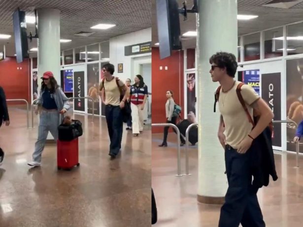Flagra! Shawn Mendes e Bruna Marquezine chegam juntos em Maceió e inflamam rumores