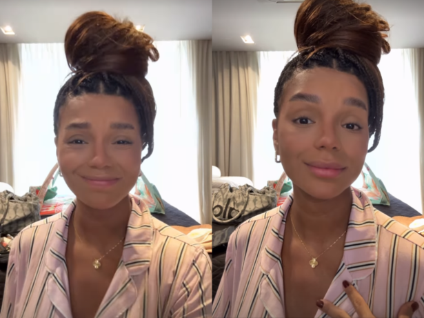 Brunna Gonçalves reage a comentários sobre aparência pós-parto: “Não se fala do corpo”