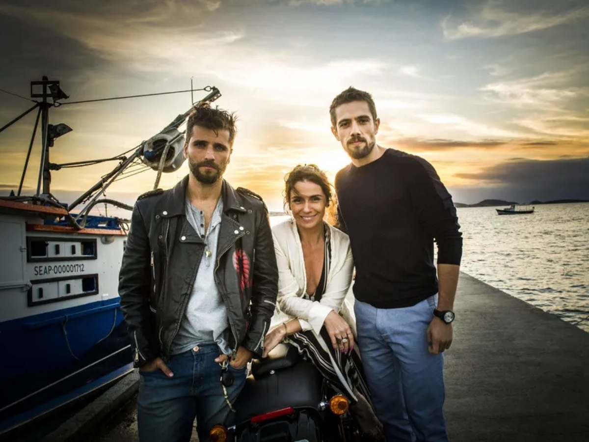 Bruno Gagliasso, Giovanna Antonelli e Rafael Cardoso (Foto: João Miguel Júnior/Globo)