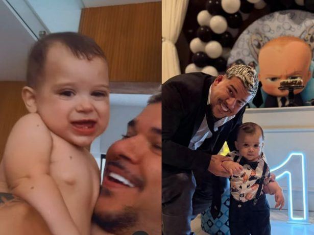 Buarque se emociona com primeira palavra do filho: “Dia mais marcante”