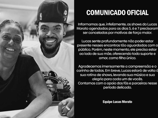 Filho de Péricles, Lucas Morato se despede da mãe, Meire Morato, aos 56 anos