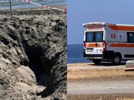 Jovem de 17 anos morre soterrado após cavar buraco em praia na Itália