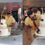 Gusttavo Lima celebra aniversário em megaiate com amigos na Grécia