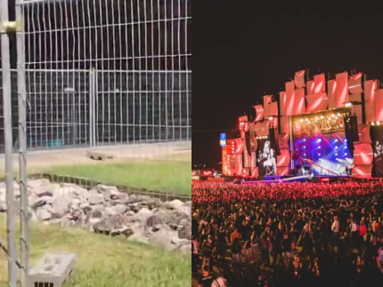 Não fica ninguém! Cães ferozes são soltos na Cidade do Rock após evacuação do público